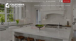 Desktop Screenshot of californiaremodelinginc.com